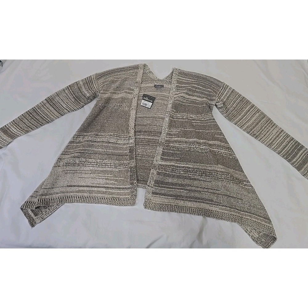 Eddie Bauer Women's XS Open-Front Cardigan Neutral Colors